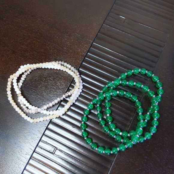 Beaded bracelets set of two - Picture 9 of 9